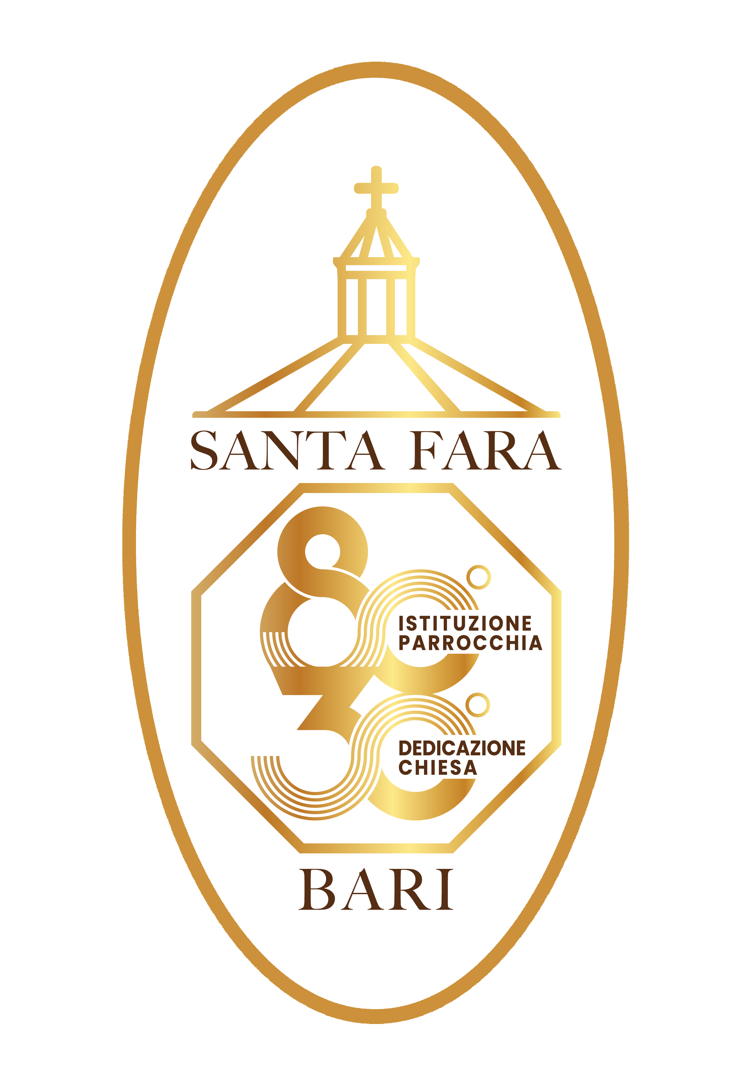 Logo 80° anniversario